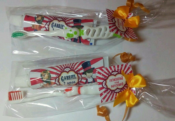 Kit Higiene Bucal Personalizado Circo Vitange - Imagem 3