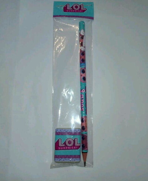 Kit Lapis e Borracha Personalizado Lol - Imagem 2
