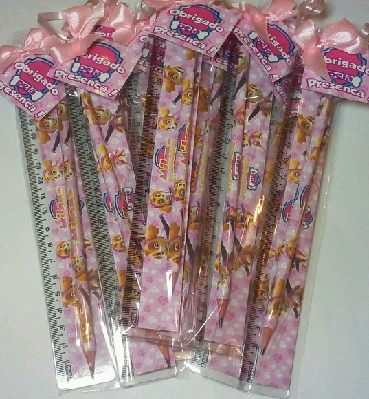 Kit Lapis E Regua Personalizado Skye - Imagem 3