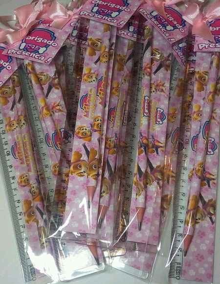 Kit Lapis E Regua Personalizado Skye - Imagem 2