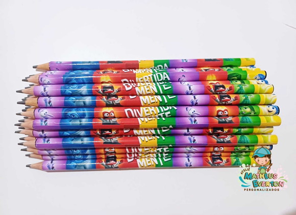 Lápis Personalizado Divertidamente - Imagem 3