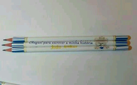 Lapis Personalizado Maternidade
