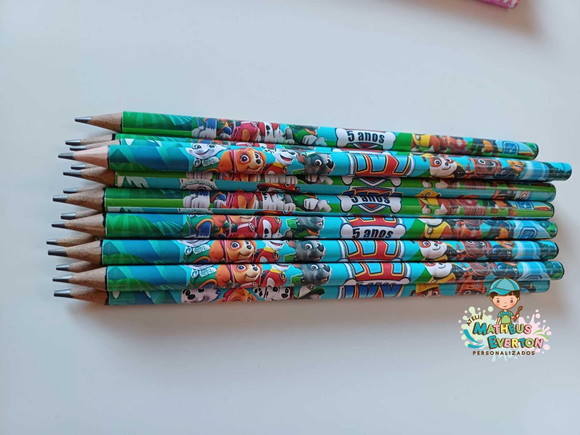 Lápis Personalizado Patrulha Canina - Imagem 4
