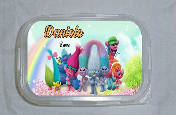 Marmitinha de Plastico Trolls