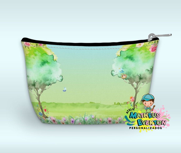 Necessaire Jardim Encantado (faço Outros Temas) - Imagem 5
