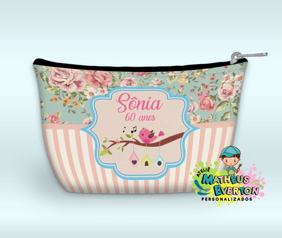 Necessaire Jardim Encantado (faço Outros Temas) - Imagem 5
