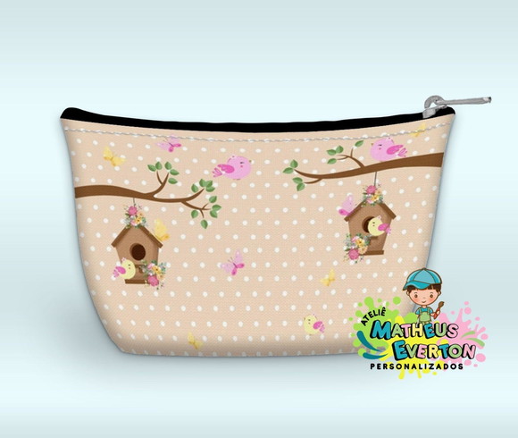 Necessaire Jardim Encantado (faço Outros Temas) - Imagem 2