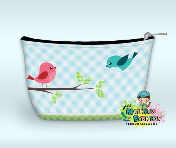 Necessaire Jardim Encantado (faço Outros Temas) - Imagem 3