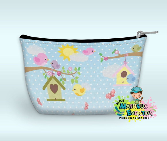 Necessaire Jardim Encantado (faço Outros Temas) - Imagem 4