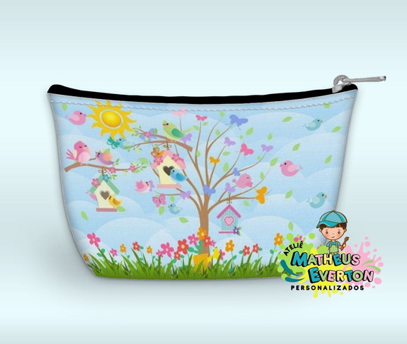 Necessaire Jardim Encantado (faço Outros Temas) - Imagem 5