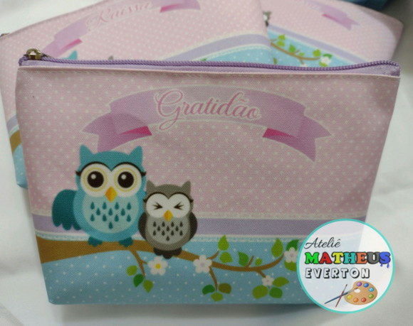 Necessaire Jardim Encantado (faço Outros Temas) - Imagem 2