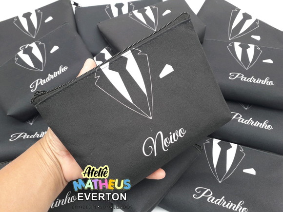 Necessaire noivo e noiva personalizada - Imagem 2