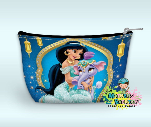 Necessaire Personalizada Aladdin e Princesa Jasmine. - Imagem 2