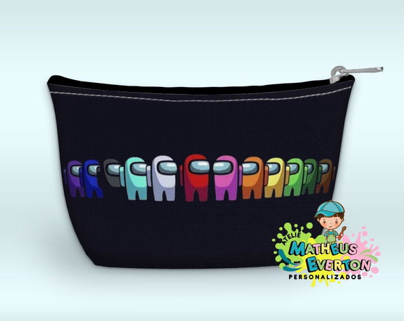 Necessaire Personalizada Among Us Faço Outros Modelos - Imagem 3