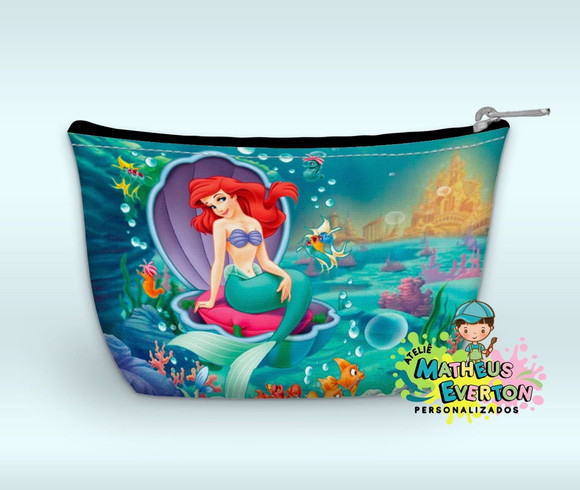 Necessaire Personalizada Ariel (faço Outros Modelos). - Imagem 2