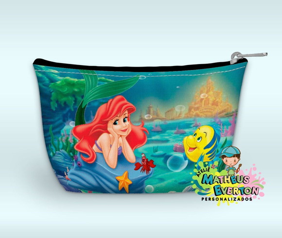 Necessaire Personalizada Ariel (faço Outros Modelos). - Imagem 3