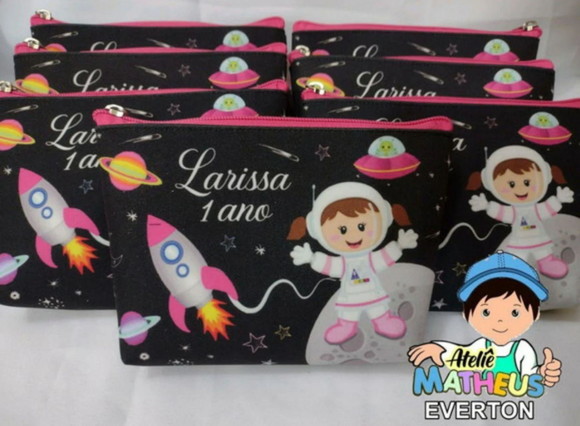 Necessaire Personalizada Astronauta