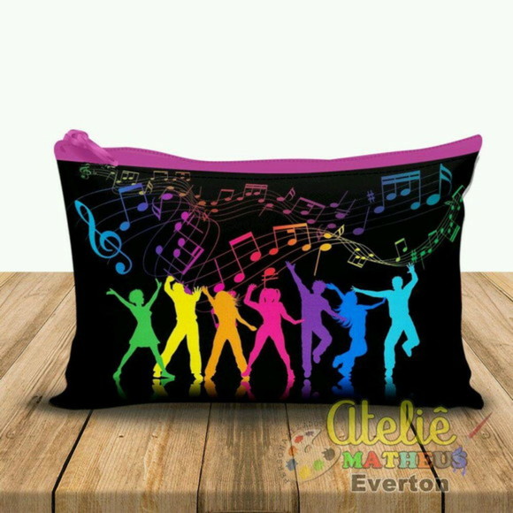 Necessaire Personalizada Balada Neon