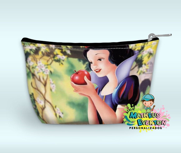 Necessaire Personalizada Branca de Neve (faço Outros).