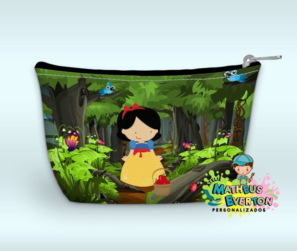 Necessaire Personalizada Branca de Neve Cute (faço Outros). - Imagem 3