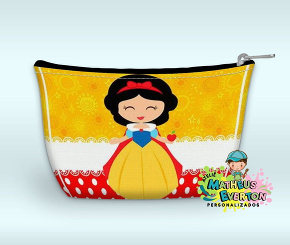 Necessaire Personalizada Branca de Neve Cute (faço Outros). - Imagem 4