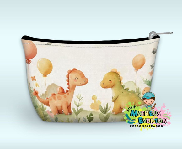 Necessaire Personalizada Dino Baby (faço Outros Modelos). - Imagem 4