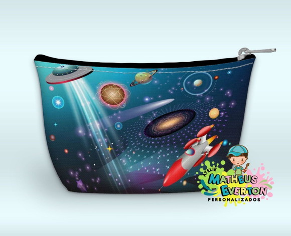 Necessaire Personalizada Espaço Sideral - Imagem 2