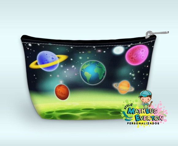 Necessaire Personalizada Espaço Sideral - Imagem 4