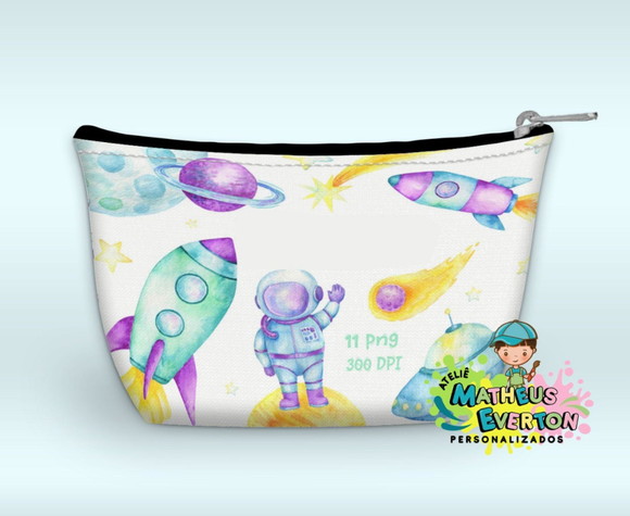 Necessaire Personalizada Espaço Sideral