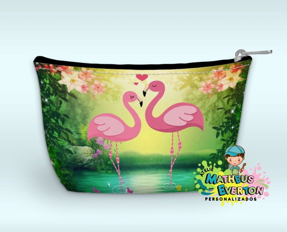 Necessaire Personalizada Flamingo - Imagem 4