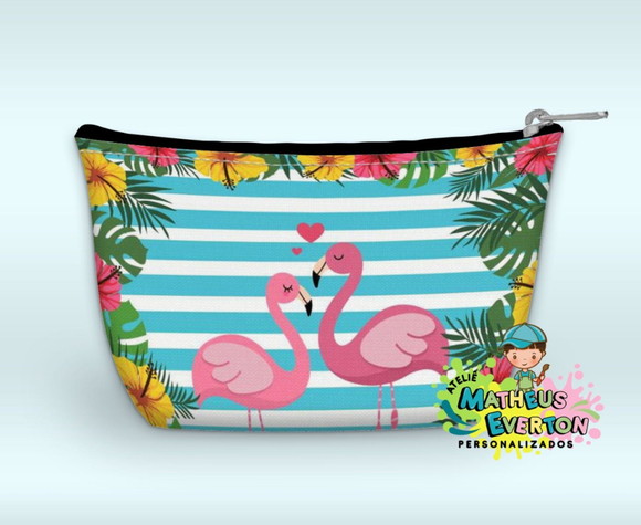 Necessaire Personalizada Flamingo