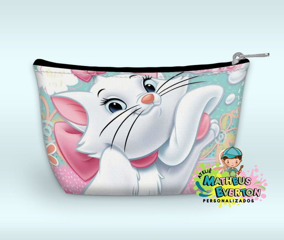 Necessaire Personalizada Gata Marie (faço Outros Modelos) - Imagem 3