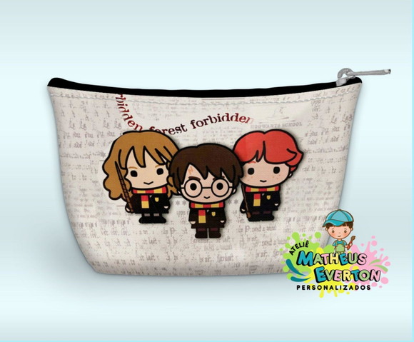 Necessaire Personalizada Harry Potter Casas de Hogwarts - Imagem 5