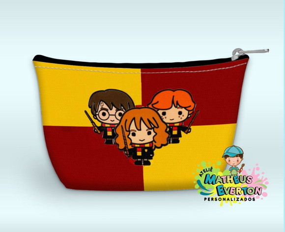 Necessaire Personalizada Harry Potter Casas de Hogwarts - Imagem 5