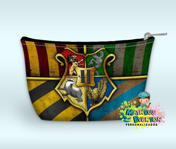 Necessaire Personalizada Harry Potter Casas de Hogwarts - Imagem 4