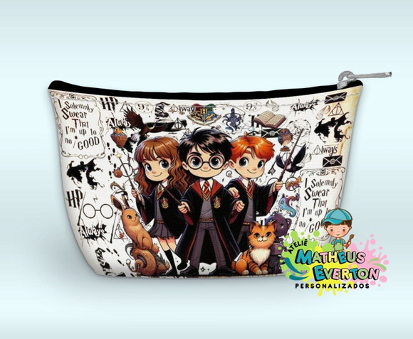Necessaire Personalizada Harry Potter Cute ( Faço Outros. ) - Imagem 5