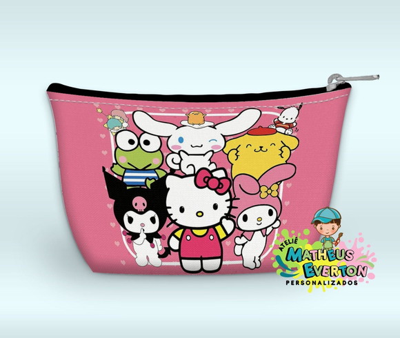 Necessaire Personalizada Hello Kitty (faço Outros Modelos) - Imagem 4
