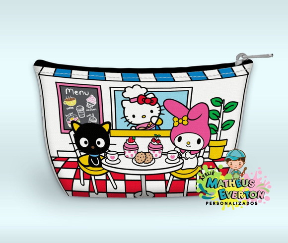 Necessaire Personalizada Hello Kitty (faço Outros Modelos) - Imagem 3