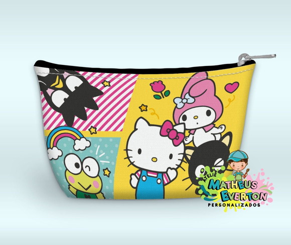 Necessaire Personalizada Hello Kitty (faço Outros Modelos) - Imagem 3