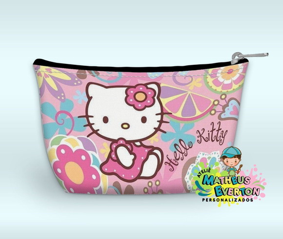 Necessaire Personalizada Hello Kitty (faço Outros Modelos) - Imagem 3