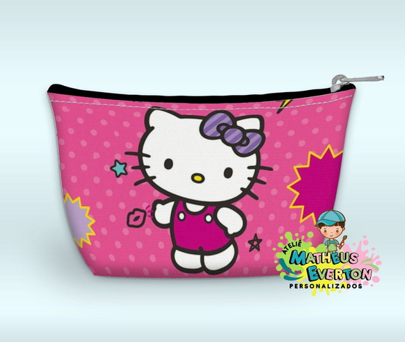 Necessaire Personalizada Hello Kitty (faço Outros Modelos) - Imagem 2