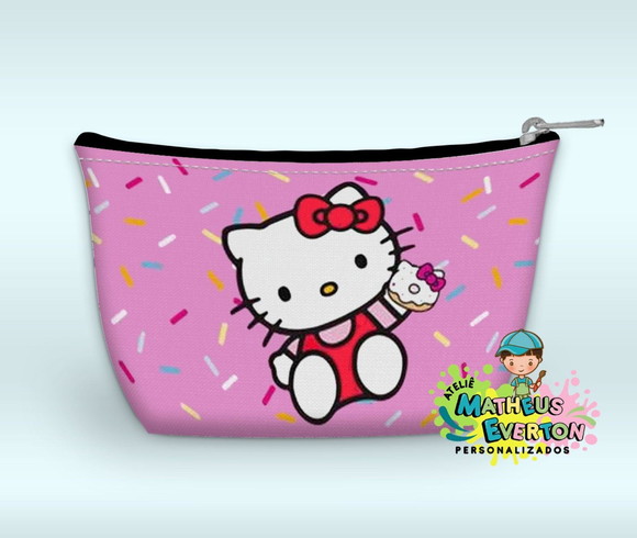 Necessaire Personalizada Hello Kitty (faço Outros Modelos) - Imagem 5