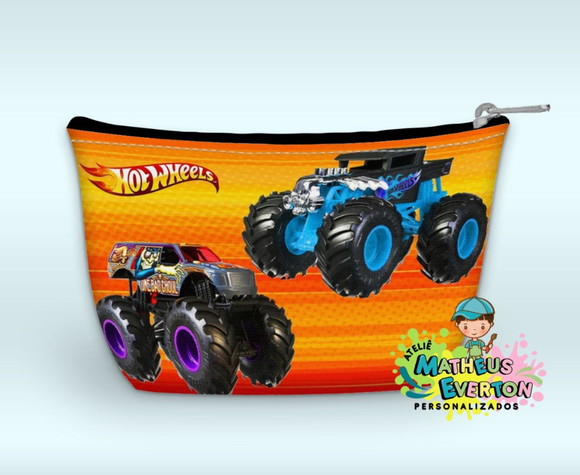 Necessaire Personalizada Hot Wheels - Imagem 2