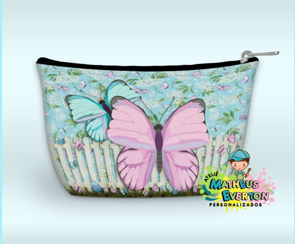 Necessaire Personalizada Jardim das Borboleta - Imagem 3