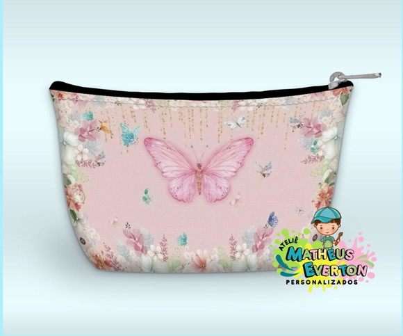 Necessaire Personalizada Jardim das Borboletas - Imagem 4