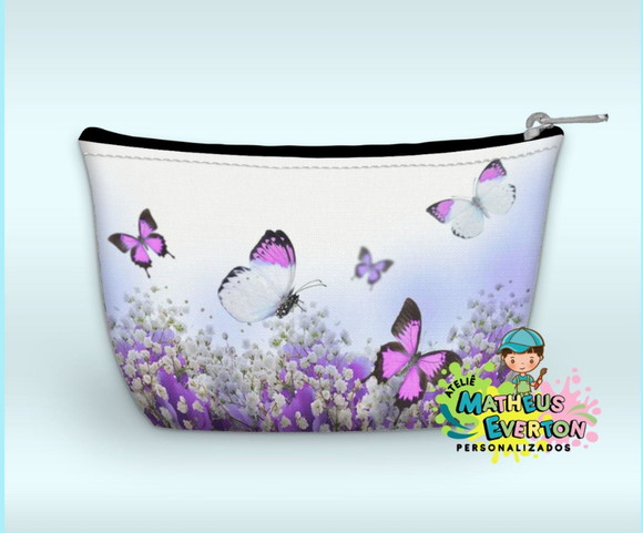 Necessaire Personalizada Jardim das Borboletas