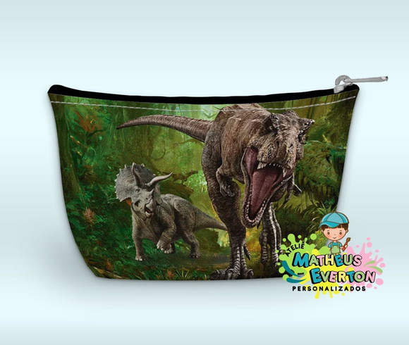 Necessaire Personalizada Jurassic Park ( Faço Outros Tema ). - Imagem 4