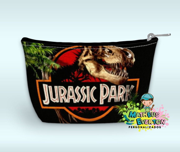 Necessaire Personalizada Jurassic Park ( Faço Outros Tema ). - Imagem 2