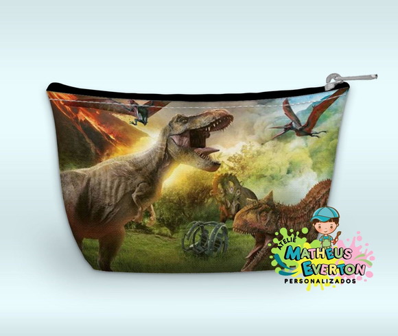Necessaire Personalizada Jurassic Park ( Faço Outros Tema ). - Imagem 5