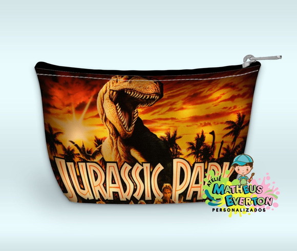 Necessaire Personalizada Jurassic Park ( Faço Outros Tema ). - Imagem 2